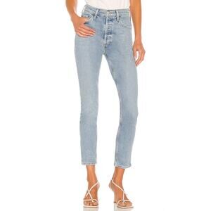 AGOLDE Nico High Rise Slim Jean in Cliffside Size 25